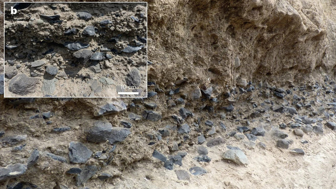 Descubren un taller de fabricación de hachas de obsidiana de hace 1,2 millones de años