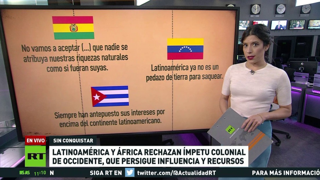 Latinoamérica y África rechazan el ímpetu colonial de Occidente, que persigue influencia y recursos