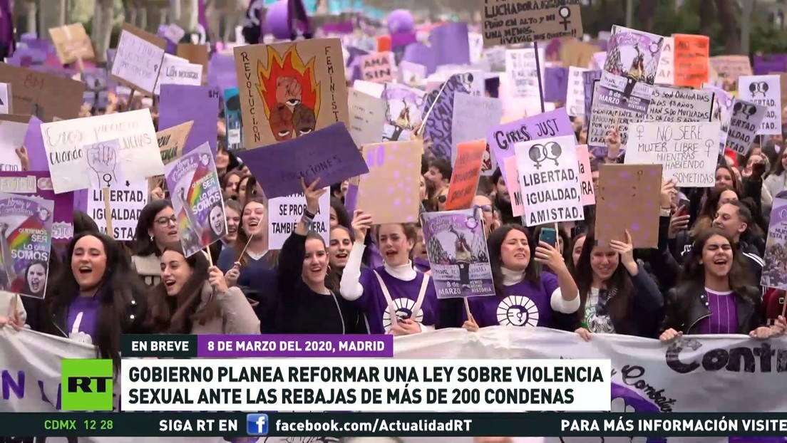 El Gobierno de España planea reformar una ley sobre la violencia sexual ante las rebajas de más de 200 condenas