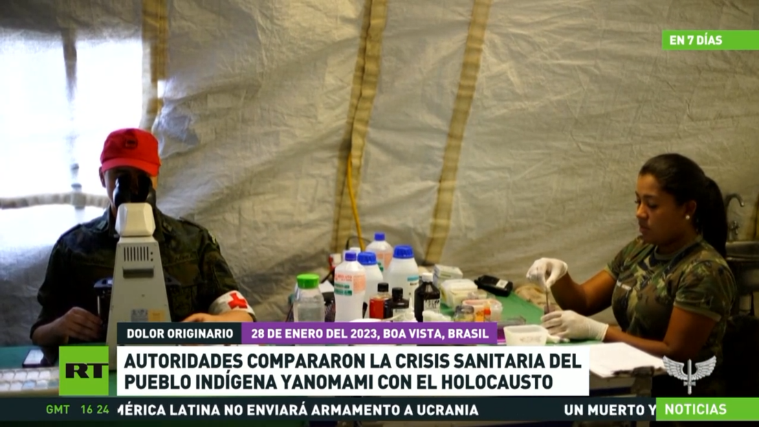 Autoridades brasileñas comparan la crisis sanitaria del pueblo indígena de yanomami con el Holocausto