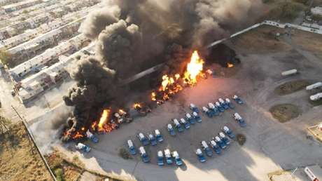 1.500 personas desalojadas por gran incendio en una gasera en el estado mexicano de Nuevo León