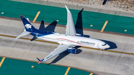 Un avión comercial de Aeroméxico recibe impactos de bala en el aeropuerto de Culiacán