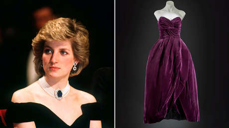 Subastan un vestido de la princesa Diana que vendió poco antes de su muerte