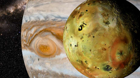 Descubren un enorme estallido volcánico en una de las lunas de Júpiter