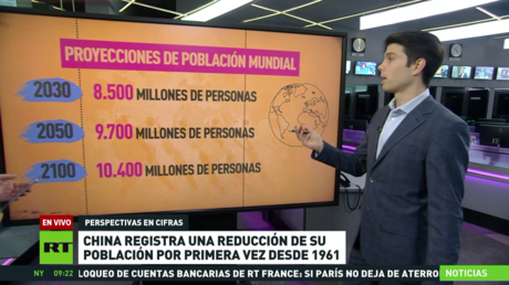 China registra una reducción de su población por primera vez desde 1961