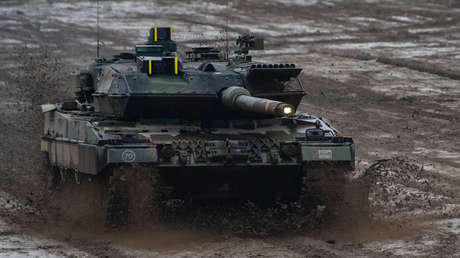 Reportan que Alemania decidió enviar a Ucrania tanques Leopard 2A6