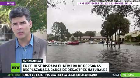 Se dispara en EE.UU. el número de personas desplazadas a causa de desastres naturales