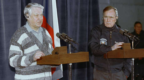 Yeltsin calificó a Ucrania del "principal factor desestabilizador" ya en 1992