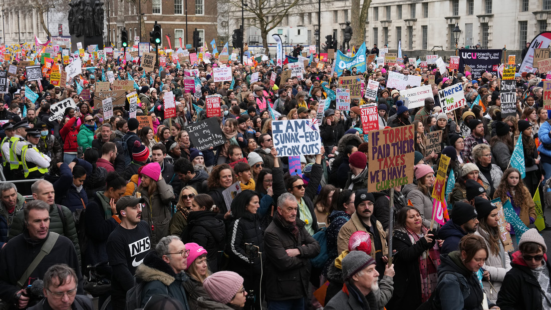 El Reino Unido se enfrenta a su mayor jornada de huelga de la última década