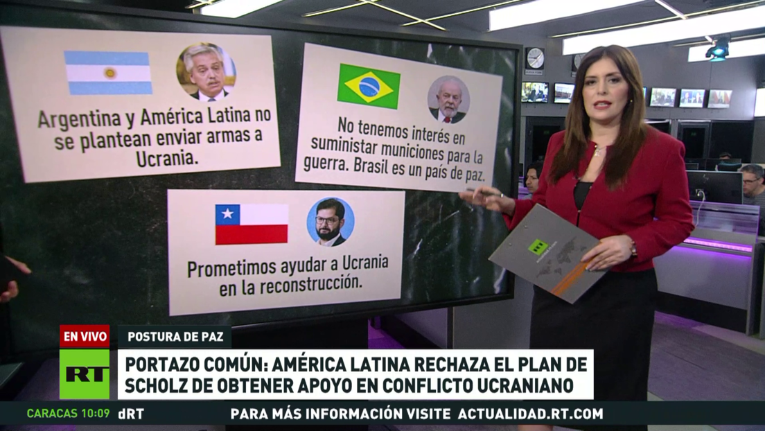 América Latina rechaza el plan de Scholz para obtener apoyo en el conflicto ucraniano