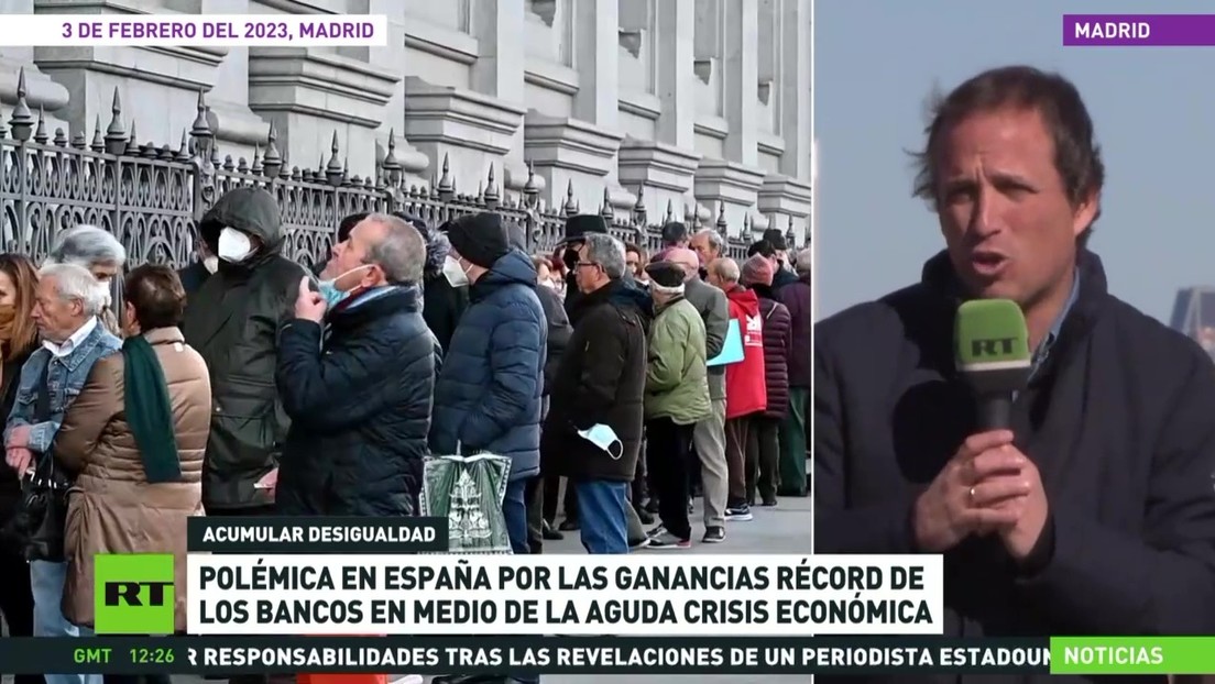 Polémica en España por las ganancias récord de los bancos en medio de la aguda crisis económica