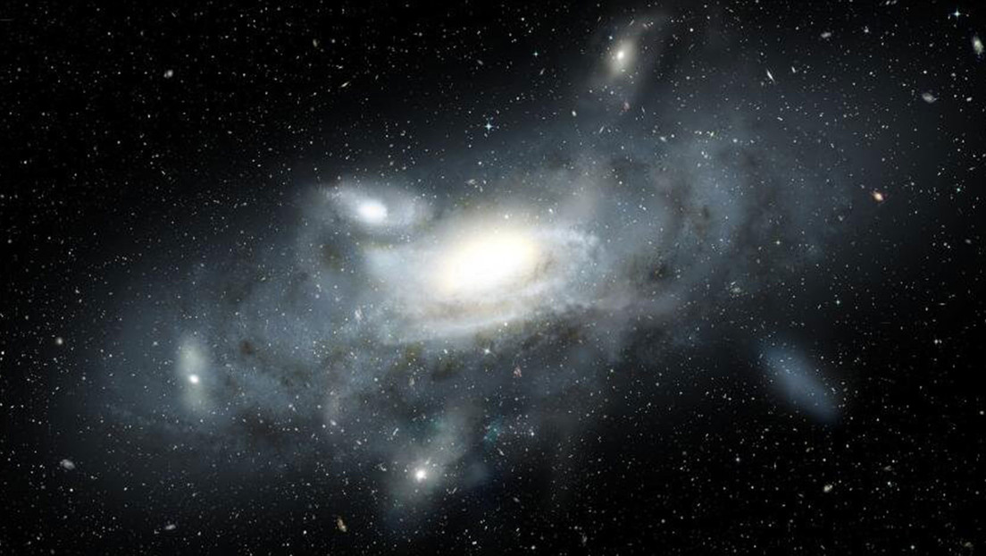 Una galaxia distante muestra cómo pudo ser la Vía Láctea en sus comienzos