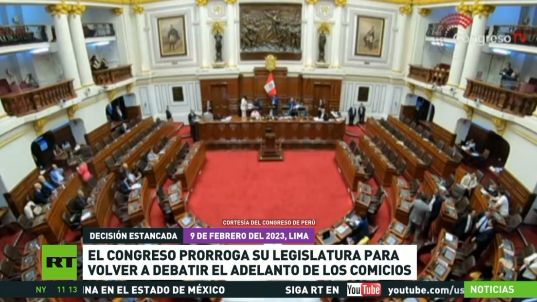 El Congreso Peruano Prorroga Su Legislatura Para Volver A Debatir El ...