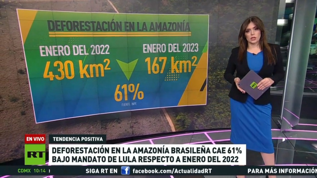 Presidentes de Brasil y EE.UU. llegan a un acuerdo sobre la lucha contra deforestación de la Amazonía