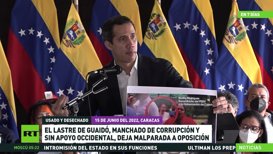 El lastre de Guaidó, manchado de corrupción y sin apoyo occidental, deja malparada a la oposición venezolana