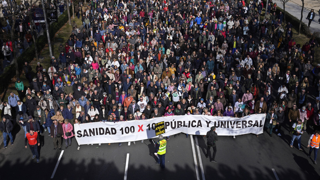 Multitudinaria manifestación en Madrid por la sanidad pública, ¿qué reclaman?