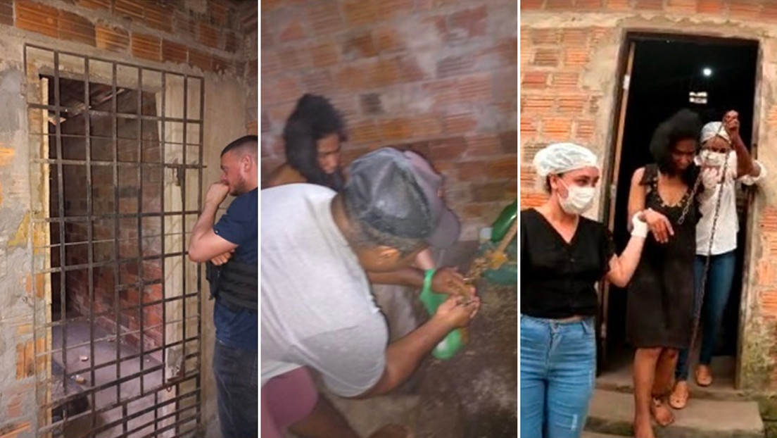 La Policía brasileña rescata a una mujer que llevaba 20 años enjaulada por su madre (VIDEO, FOTOS)