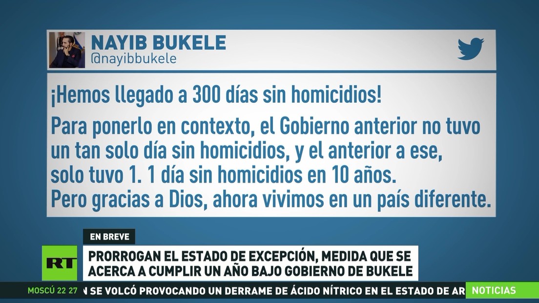 El Salvador Prorroga El Estado De Excepción, Medida Que Se Acerca A ...