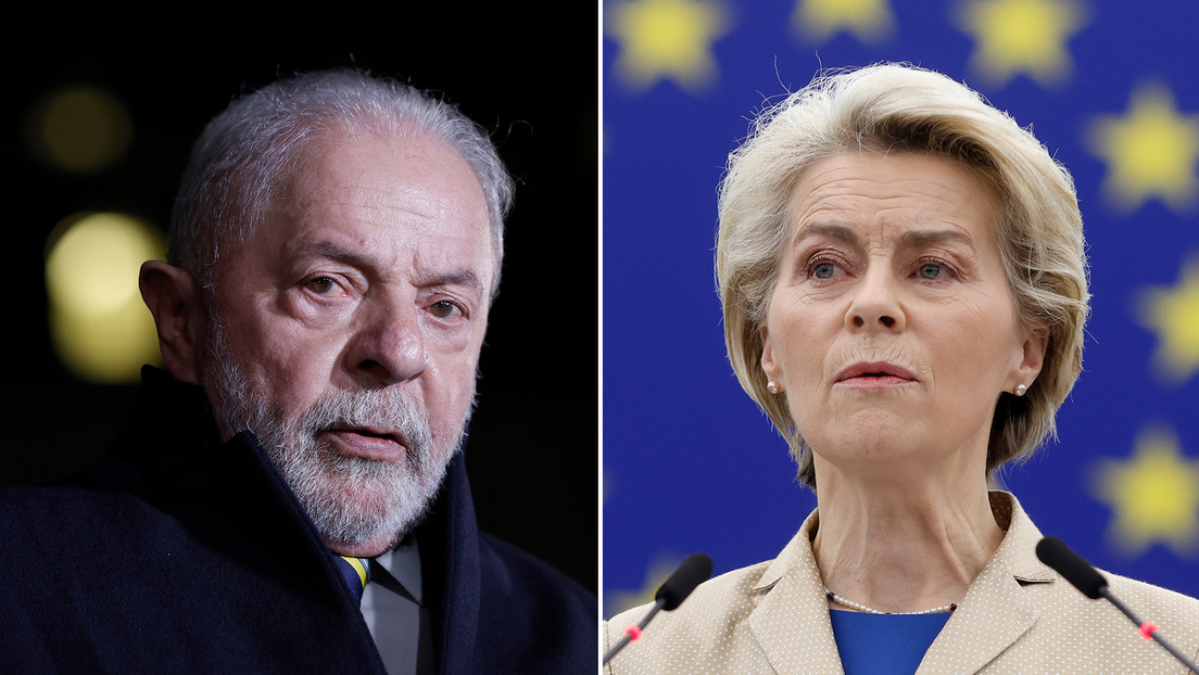 Von der Leyen y Lula expresan su deseo de que el acuerdo UE-Mercosur "cruce la línea de meta"