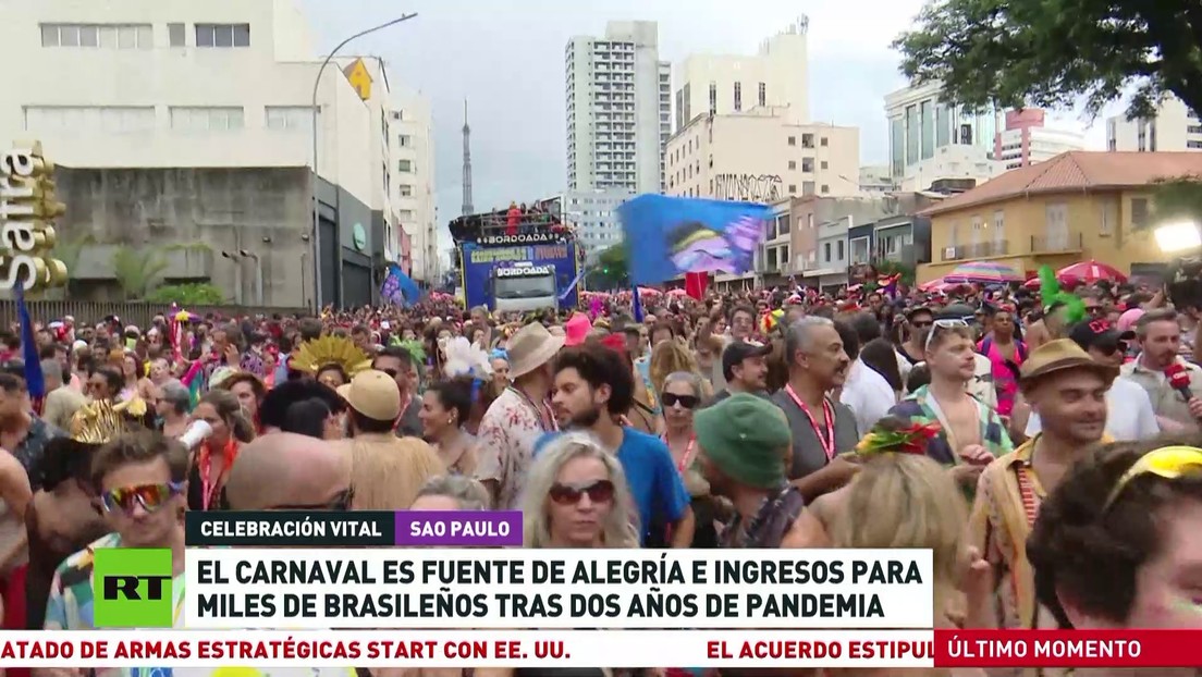El carnaval, fuente de alegría e ingresos para miles de personas, regresa a las calles de Brasil tras dos años de pandemia