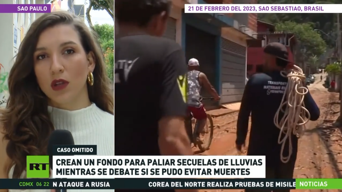 Crean un fondo para paliar las secuelas de las lluvias en Brasil, mientras se debate si se pudo evitar las muertes de personas