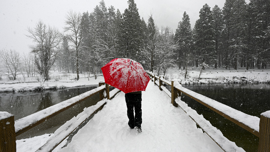 Por primera vez en décadas EE.UU. emite un aviso de nevadas para las montañas de California