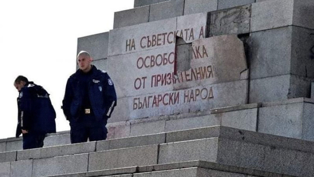 Vandalizan un monumento al Ejército soviético en Bulgaria (VIDEO)