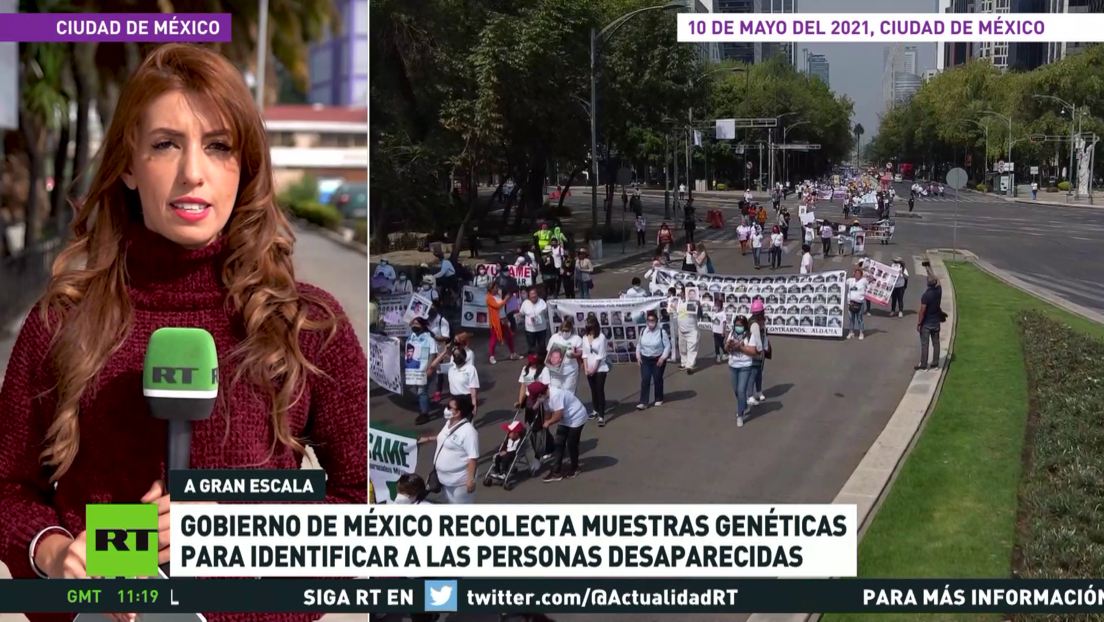 México lanza campaña de recolección de muestras genéticas para identificar a personas desaparecidas