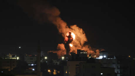 Israel lanza un ataque aéreo contra la Franja de Gaza