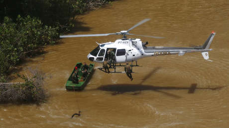 El Ejército de Brasil mantiene abierto el espacio aéreo para la salida de mineros de tierras yanomamis