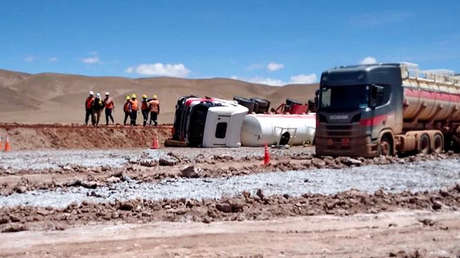 Investigan en Argentina el derrame de 20.000 litros de ácido por parte de una minera estadounidense