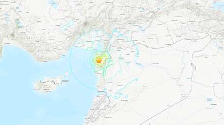 Se registra un terremoto de 6,4 en la frontera entre Siria y Turquía