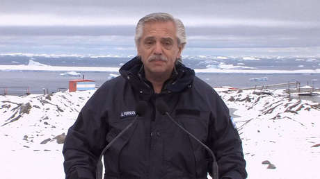 El presidente de Argentina, Alberto Fernández