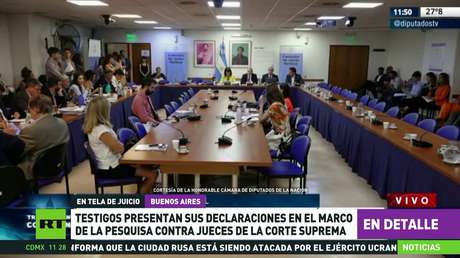 Testigos declaran en la pesquisa contra jueces de la Corte Suprema de Argentina