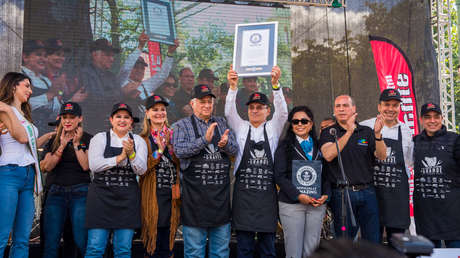 Una ciudad mexicana gana el récord Guinness por la carne asada más grande del mundo