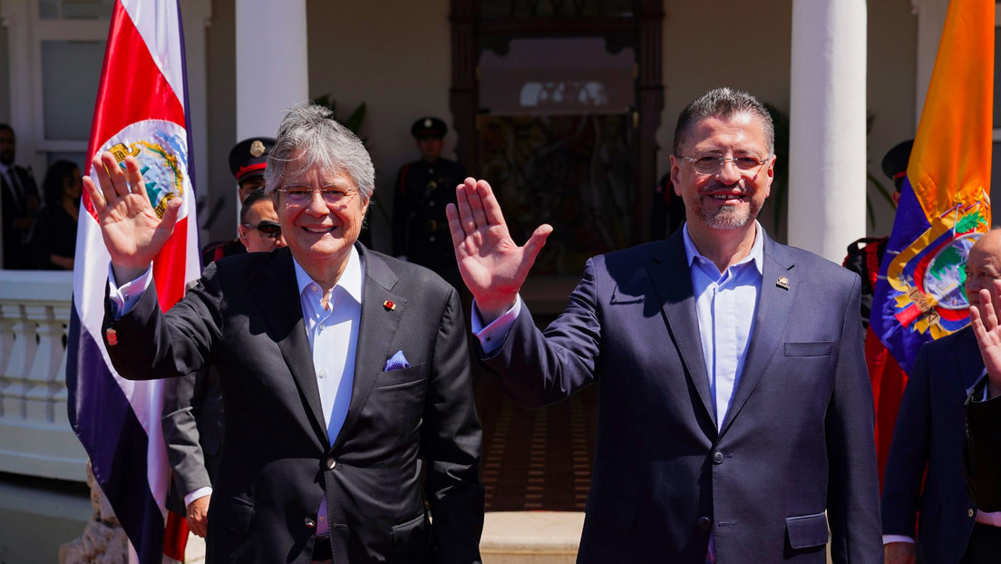 Guillermo Lasso y Rodrigo Chaves firman un acuerdo comercial entre Ecuador y Costa Rica