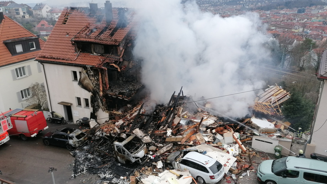 Una explosión destruye gran parte de un edificio residencial en Alemania