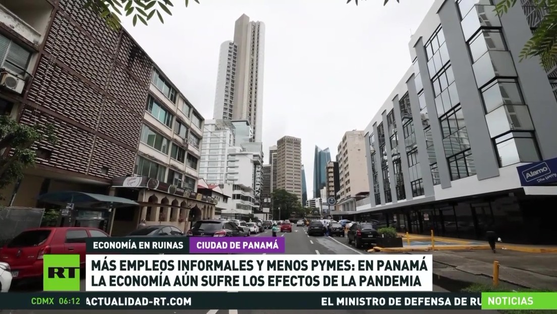 Más empleos informales y menos pymes: en Panamá la economía aún sufre los efectos de la pandemia
