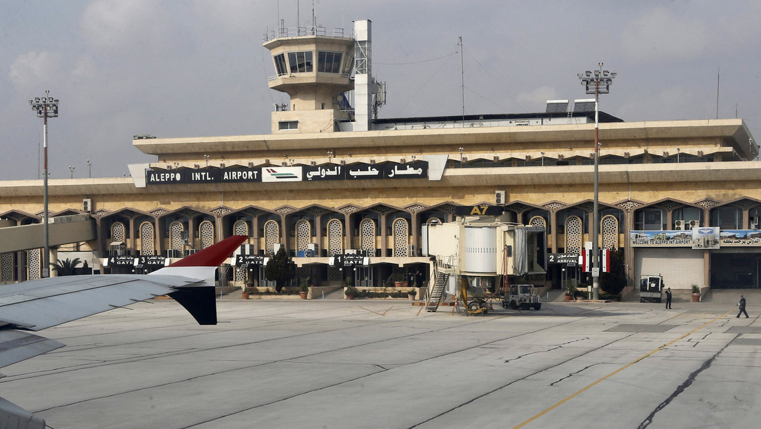 Israel ataca el aeropuerto de la ciudad siria de Alepo paralizando la entrega de carga humanitaria