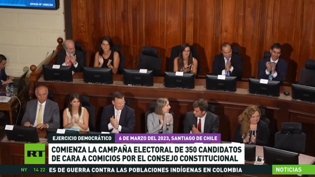 Comienza la campaña electoral en Chile para elegir a los miembros del Consejo Constitucional