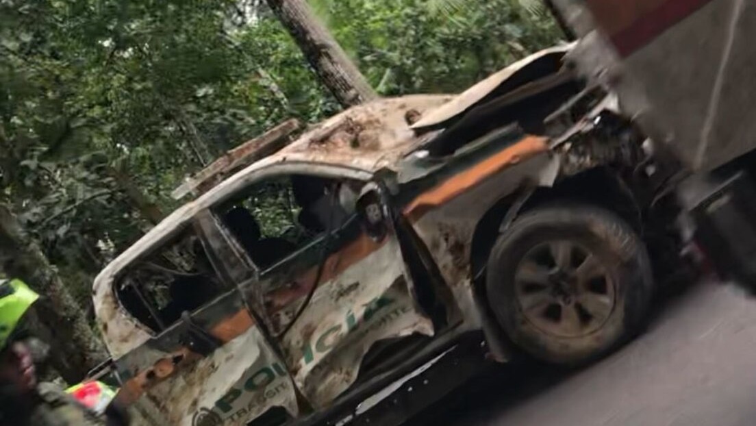 Un ataque con explosivos  a un puesto de la Policía de Colombia deja varios heridos