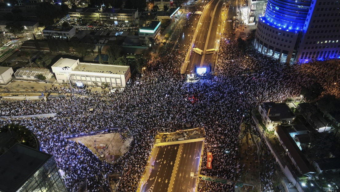 VIDEO: Israel vive una de las protestas más masivas de su historia