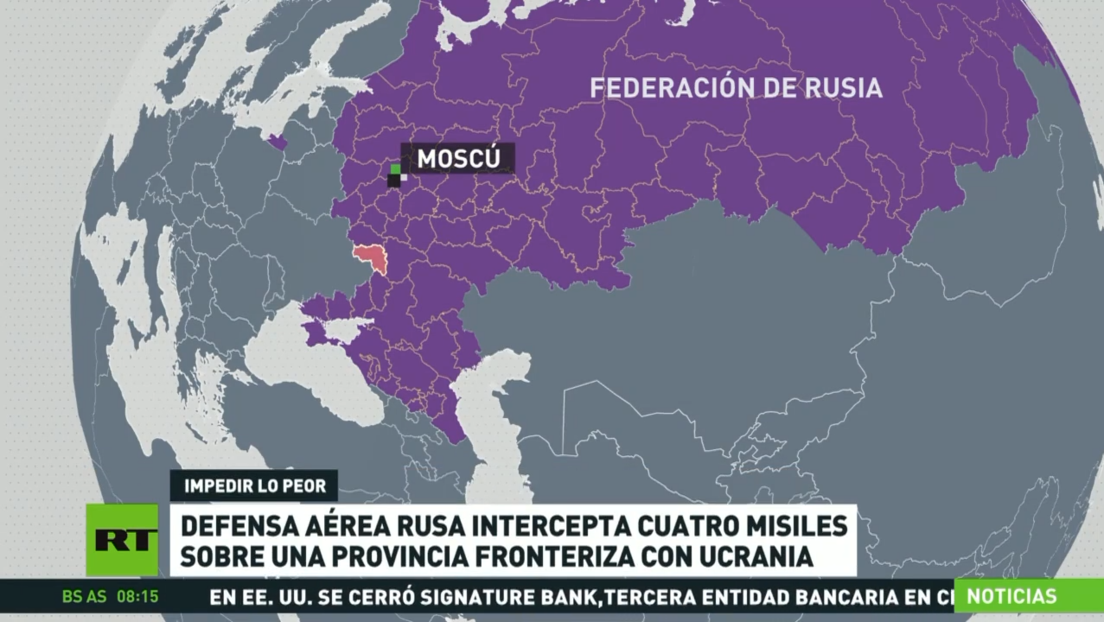 Rusia Intercepta Y Derriba Cuatro Misiles Sobre Una Provincia ...