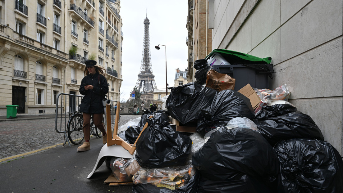 Basura inunda calles de París debido a la huelga de los recolectores (FOTOS, VIDEOS)