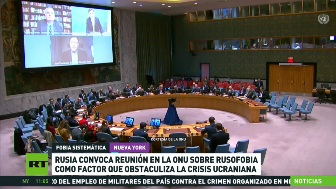 Rusia convoca una reunión en la ONU sobre la rusofobia que obstaculiza la crisis ucraniana
