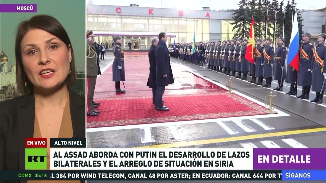 Al Assad se reunirá con Putin para abordar el desarrollo de las relaciones bilaterales y la situación en Siria