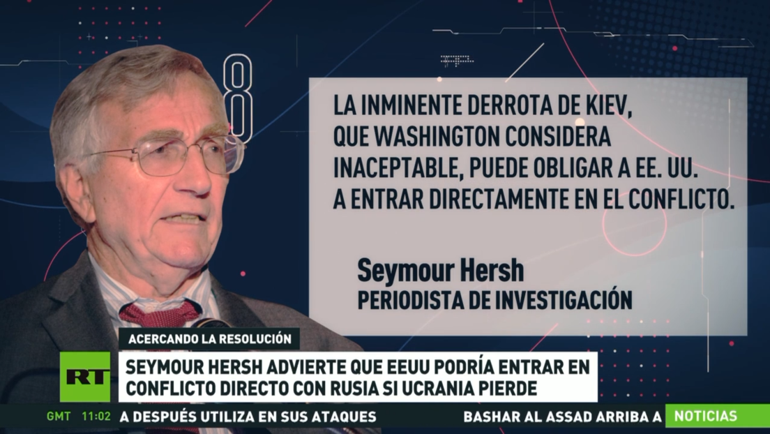 Seymour Hersh Advierte Que EE.UU. Podría Entrar En Conflicto Directo ...