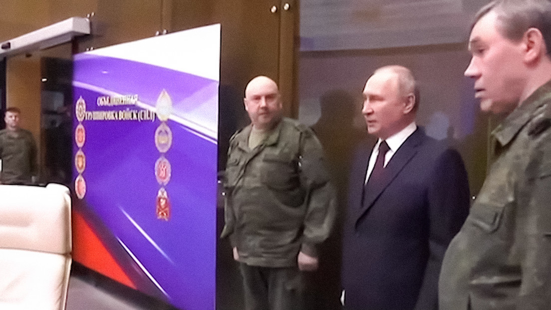 VIDEO: Putin visita el puesto de mando de la operación especial en Rostov del Don