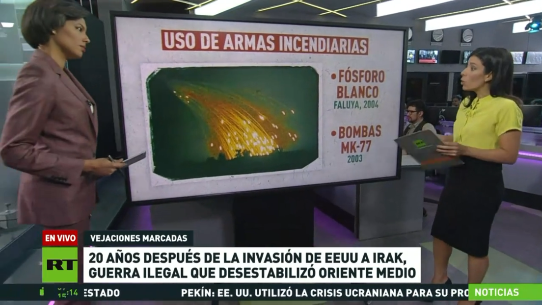 20 años después de la invasión de EE.UU. a Irak, la guerra ilegal que desestabilizó Oriente Medio