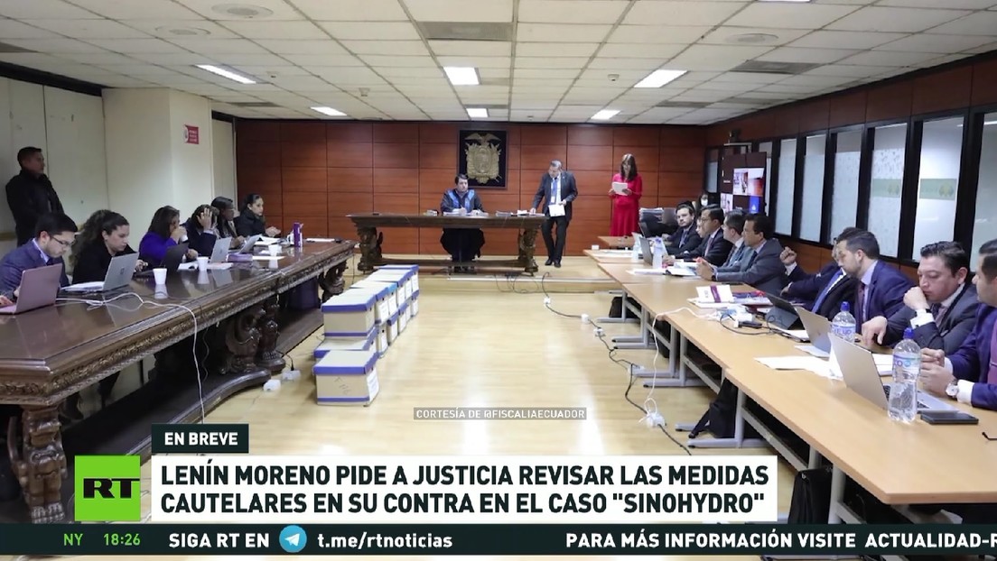 Lenín Moreno pide a la Justicia ecuatoriana revisar las medidas cautelares en su contra por el caso Synohydro